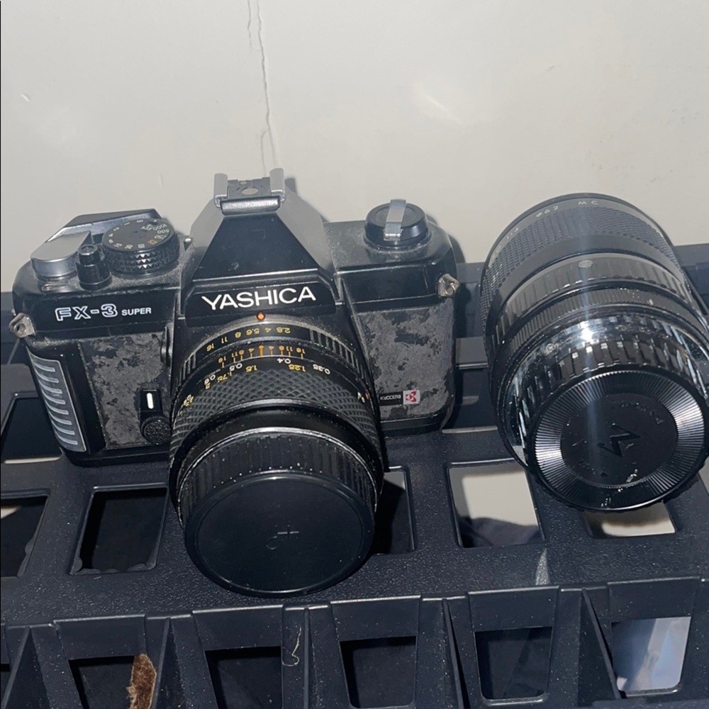 Yashica FX-3 Super 35mm Film Camera - Black